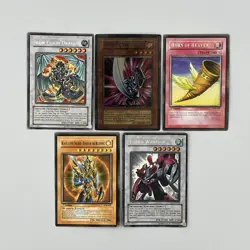 Mixed Vintage Yugioh Trading Card Lot 1996 Mixed Conditions 1st Edition Limited - Image 1