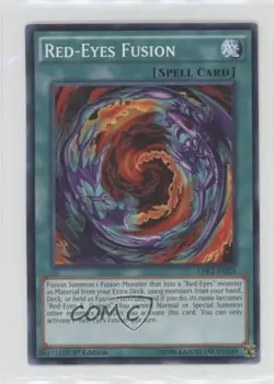 Red-Eyes Fusion 1st Ed. YuGiOh Legendary Decks II - Collector's Set #LDK2-ENJ24 - Image 1
