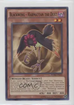 Blackwing - Harmattan the Dust Unlimited YuGiOh Breakers of Shadow #BOSH-EN014 - Image 1
