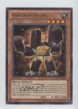 Gogogo Gigas 1st Ed. YuGiOh Lord of the Tachyon Galaxy #LTGY-EN002 - Image 1