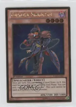GR - Gagaga Magician 1st Ed. YuGiOh Premium Gold #PGLD-EN037 - Image 1