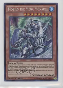 Mobius the Mega Monarch 1st Ed. YuGiOh -Tins Pack #MP14-EN217 - Image 1