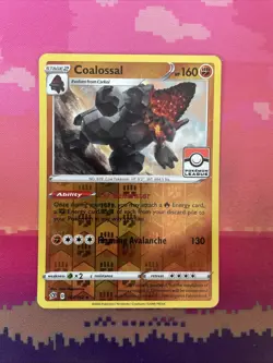 Pokemon Card Coalossal Pokemon League Rebel Clash Pokemon League 107/192 NM - Image 1