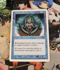 MTG Prodigal Sorcerer 🇬🇧 Nm Magic the Gathering Seventh 7th Edition OG Card - Image 1
