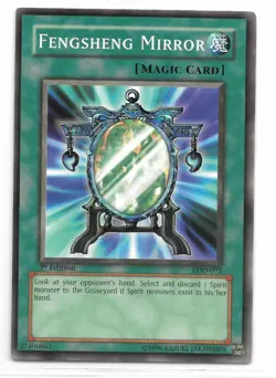 Yu-Gi-Oh Legacy of Darkness Fengsheng Mirror LOD-075 1st Edition Card - Image 1