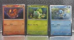 2023 Pokemon TCG - Scarlet & Violet 151 Poster Collection 3-Card Holo Promo Set - Image 1