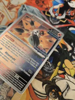 Pokemon Iron Moth Mint Stamp + Sealed 🇩🇪 Reverse Holo Paradox Rift Og Card - Image 3