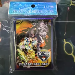 Card Sleeves 64 Pokemon Japan Championships 2025 mewtwo Pikachu - Image 1