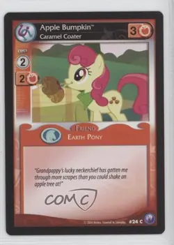 2014 My Little Pony Collectible Card Game - Canterlot Nights Apple Bumpkin #24 - Image 1