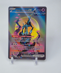 Custom Glossy HOLO Iron Crown Card Iron Crown EX READ DESCRIPTION BELOW - Image 1