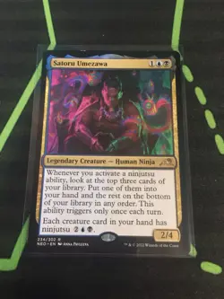 MTG Magic The Gathering Satoru Umezawa Ninja Legendary Commander - Image 1