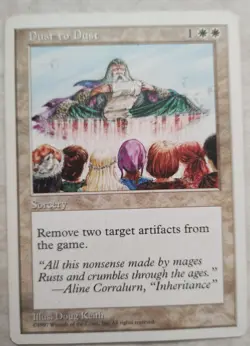 Dust to Dust ~ Fifth Edition [ Excellent ] [ Magic MTG ] - Image 2