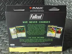 Magic the Gathering Fallout Commander Deck Mutant Menace Wise Mothman Sealed MTG - Image 3
