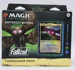 Magic the Gathering Fallout Commander Deck Mutant Menace Wise Mothman Sealed MTG - Image 1