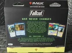 Magic the Gathering Fallout Commander Deck Science! Dr. Madison Li Sealed MTG - Image 3