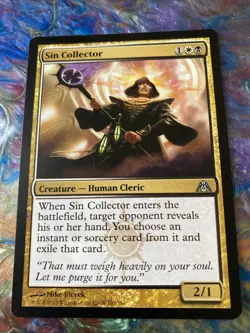 Sin Collector MTG Magic the Gathering Card NM Near Mint Dragon's Maze TCG - Image 1