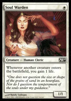 Soul Warden M10 MTG Magic the Gathering card - Image 1