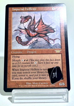 MTG Magic Artist Proof AP Signed Matt Cavotta / Imperial Hellkite English - Image 2