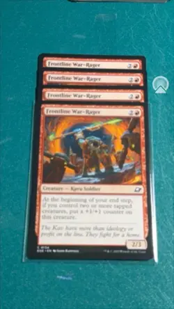 MTG Edge of Eternities - Frontline War-Rager x4 - Image 1