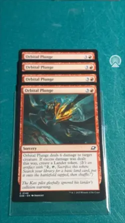 MTG Edge of Eternities - Orbital Plunge x4 - Image 1