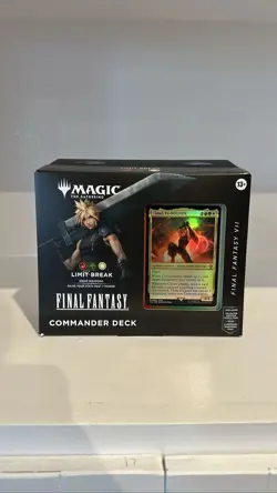 MTG Final Fantasy VII Cloud Limit Break Commander Deck FFVII Magic - Image 1