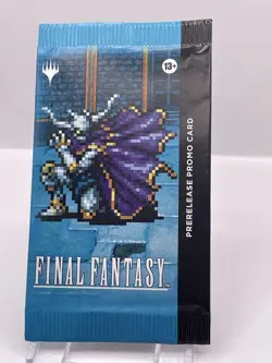 MTG Final Fantasy FF Prerelease Promo Pack English Card Game Used - Image 1
