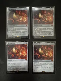 MTG The One Ring English 4 Sheets Playset Card Game Accessories - Image 1