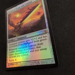 MTG Feast and the Sword of Hunger MBS Foil English English Version Card Game - Image 3