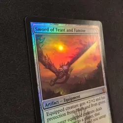 MTG Feast and the Sword of Hunger MBS Foil English English Version Card Game - Image 4