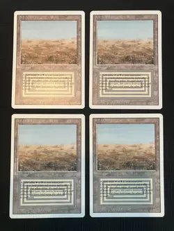 MTG Scrubland 3rd Edition Dual Land Set Used Rare Magic Gathering Legacy - Image 1