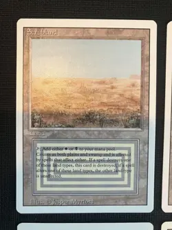MTG Scrubland 3rd Edition Dual Land Set Used Rare Magic Gathering Legacy - Image 2