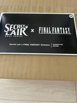 MTG Secret Lair Final Fantasy 2025 Foil English Edition Collector Boosters - Image 2