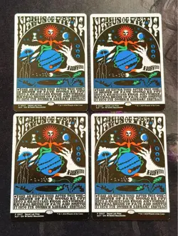 Fate's Bond English Set of 4 MTG Nexus of Fate Card Sleeved Used - Image 1