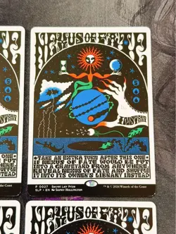 Fate's Bond English Set of 4 MTG Nexus of Fate Card Sleeved Used - Image 3