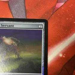First Edition MTG Foil Painter's Servant Card; English; Used - Image 4