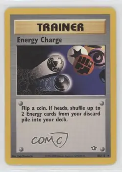 Energy Charge 1st Ed. Pokemon Neo Genesis #85 2000 - Image 1