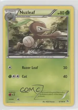 Nuzleaf Pokemon XY Flashfire #6 - Image 1