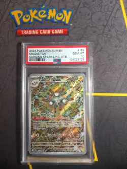 Pokemon Center Stamped Black Star Promo Magneton SVP 159 PSA 10 - Image 1