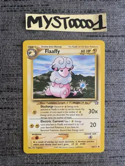 Carte Pokemon Flaaffy 34/111 Neo Genesis Wizard Anglais Occasion - Image 1
