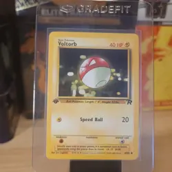 Pokemon Card - Voltorb 69/82 ● - Team Rocket 1st Edition - WOTC - M/NM - Image 1