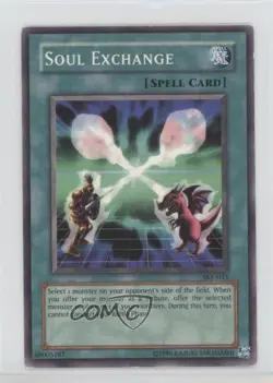 Soul Exchange Unlimited YuGiOh Starter Deck Kaiba Evolution #SKE-033 2004 - Image 1