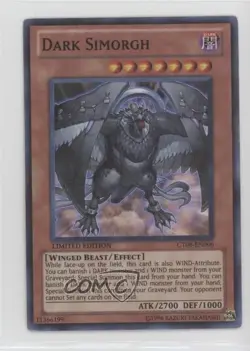 Dark Simorgh YuGiOh Series 8 Collectors Tins Limited Edition Promo #CT08-EN006 - Image 1