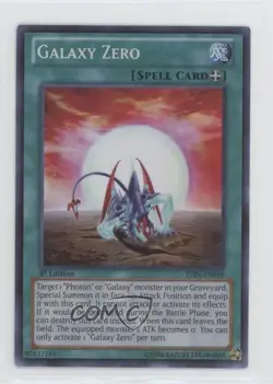 Galaxy Zero 1st Ed. YuGiOh Zexal Collection Tin #ZTIN-EN018 - Image 1