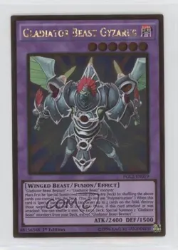 Gladiator Beast Gyzarus 1st Ed. YuGiOh Premium Gold: Return of the Gold - Image 1