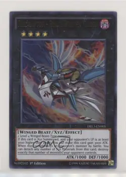 Raidraptor - Blade Burner Falcon 1st Ed. YuGiOh Dragons of Legend Unleashed - Image 1