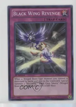Black Wing Revenge 1st Ed. YuGiOh Dragons of Legend #DRLG-EN031 - Image 1