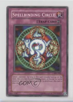 Spellbinding Circle Unlimited YuGiOh Starter Deck Yugi Evolution #SYE-045 READ - Image 1