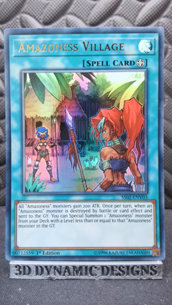 | Yugioh Amazoness Village SS02-ENV03 Ultra Rare NM 🔥 | - Image 1