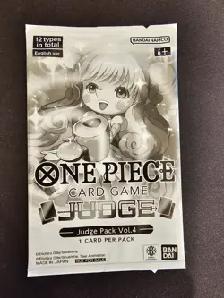 SEALED Judge Pack Vol.4 - One Piece Card Game TCG - English - Image 1