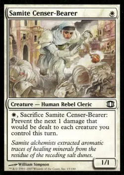 Samite Censer-Bearer Future Sight MTG Magic the Gathering card - Image 1